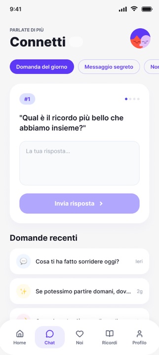 La chat di coppia